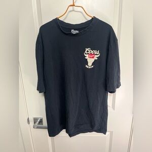 Coors Rodeo Black Men's T-Shirt in size XL
